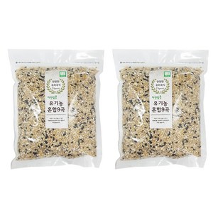 푸른들판 유기농 혼합곡, 1kg, 2개