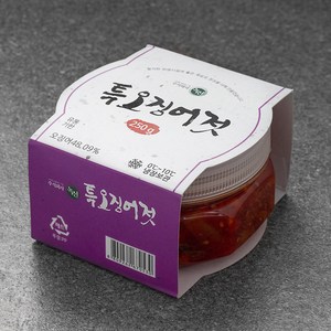 녹선 특오징어젓, 250g, 1개