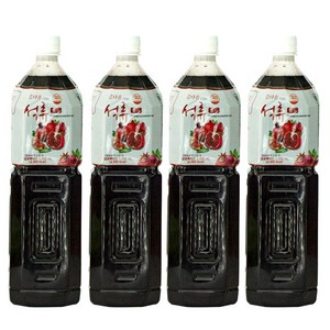 파낙스 참다음 석류 골드 음료베이스, 4개, 4개, 1.5L 1 과일즙 매실즙 매실청