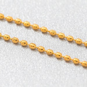 네일은재료빨 참 네일 체인 3종 세트 0.8mm, 골드, 로즈골드, 실버, 1세트