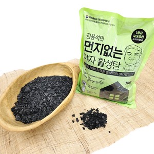 김용석생활연구소 야자활성탄 실내 탈취제 본품, 1kg, 1개