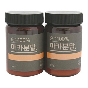 팔팔식품 순수 100% 마카 분말, 100g, 2개