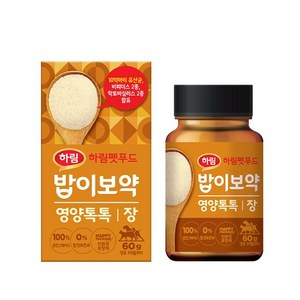 밥이보약 강아지 영양톡톡 영양제, 장건강/유산균, 1개, 60g