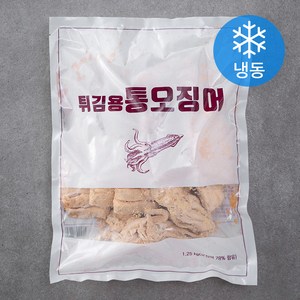 튀김용 통오징어 (냉동), 1.25kg, 1개