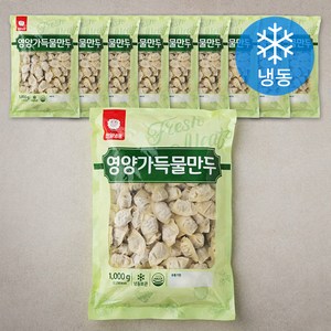 영양가득 물만두 (냉동), 1kg, 10개