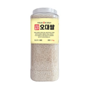 대한농산 2024년산 햅쌀 통에담은 철원오대쌀, 2kg, 1개