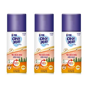 홈키파 마이키파 엑스트라 파워 에어졸, 150ml, 3개