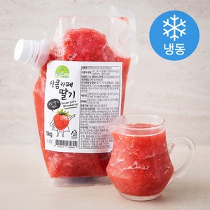 프레시히어로 상큼 카페 딸기청 1kg (냉동), 1개