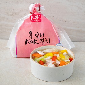 콕김치 아기 야채 백김치, 600g, 1개