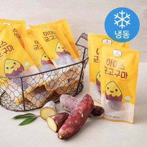 고구마공장 아이스 군고구마 (냉동), 80g, 10개