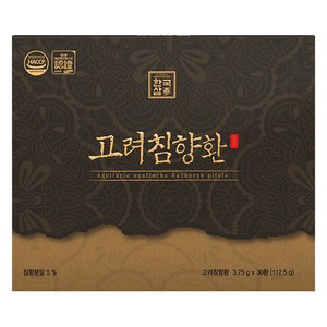 한국삼 고려 침향환 30p, 112.5g, 1개