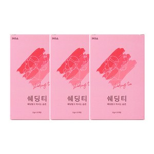 쉐딩말고 마시는 습관 쉐딩티 15p, 12g, 15개입, 3개