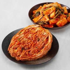 부자가김치 포기김치 2kg + 총각김치 2kg A세트, 1세트