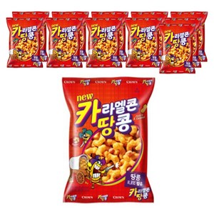 카라멜콘 땅콩 과자, 46g, 12개