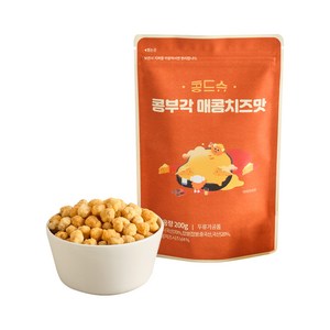 콩드슈 콩부각 매콤치즈맛, 200g, 1개