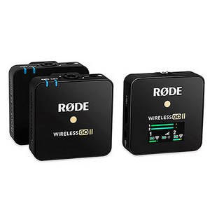 로드 Wireless GO 2 클립형 듀얼 무선 마이크, Wireless GO II Transmitter(송신기), Wireless GO II Receiver(수신기)