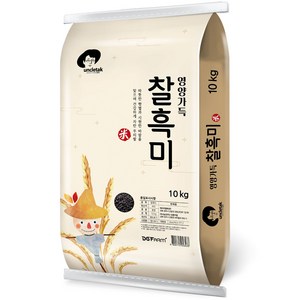 엉클탁 국산 영양가득 찰흑미, 10kg, 1개