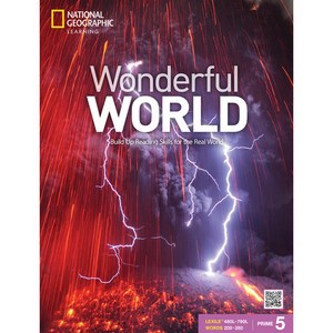 Wondeful WORLD PRIME 5 SB with App QR:Student Book with App QR Pactice Note Wokbook, A List