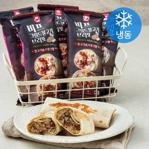 천일냉동 비프 그릴드 불고기 브리또 (냉동), 120g, 5개