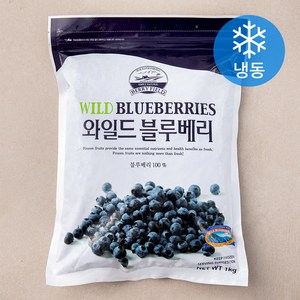 베리필드 캐나다산 와일드 블루베리 (냉동), 1kg, 1개