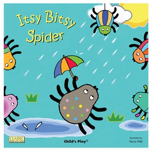 노부영 마더구스 세이펜 Itsy Bitsy Spide Papeback, 제이와이북스