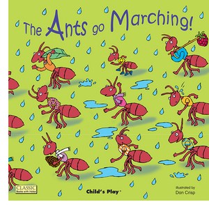 노부영 마더구스 세이펜 The Ants Go Maching Papeback, 제이와이북스