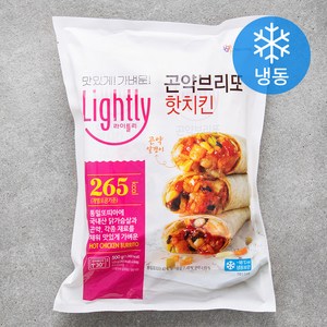 대상 라이틀리 곤약브리또 핫치킨 4입 (냉동), 500g, 1개