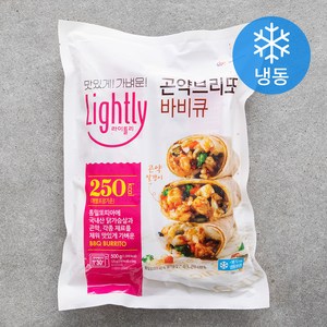 대상 라이틀리 곤약브리또 바비큐 4입 (냉동), 500g, 1개