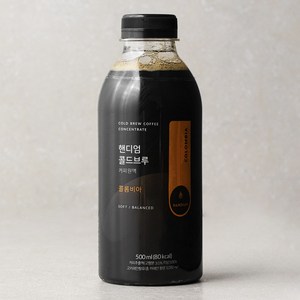 핸디엄 콜드브루 커피원액 콜롬비아, 500ml, 1개