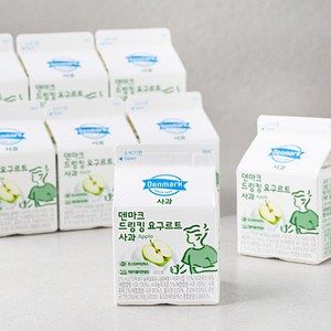 덴마크 드링킹 요구르트 사과, 275ml, 8개