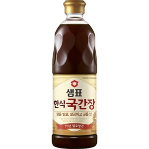 샘표 한식국간장, 860ml, 1개