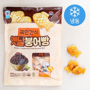 대림선 옛날 붕어빵 단팥 (냉동), 1개, 800g