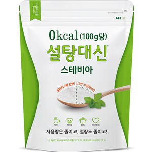 설탕대신 스테비아, 1.2kg, 1개