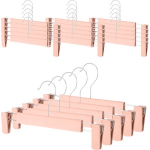 생활공식 논슬립 패킹 고급형 바지걸이, 20개, 핑크