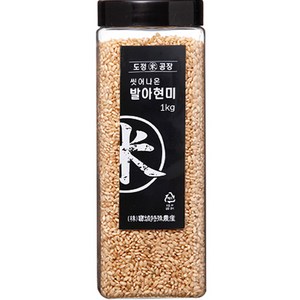 도정공장 씻어나온 발아현미, 1kg, 1개