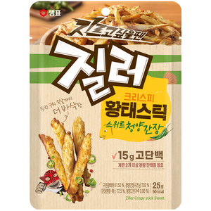 질러 크리스피 황태스틱 스위트청양간장, 25g, 1개