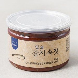 입술 갈치속젓, 500g, 1개