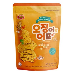 머거본 오징어맛 어포, 120g, 1개