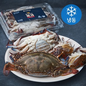 바다미식회 살이꽉찬 국내산 통암꽃게 (냉동), 700g(대, 2~3마리), 1개