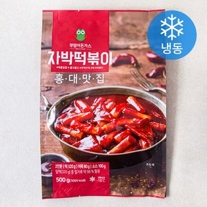 부엉이돈가스 자박떡볶이 (냉동), 500g, 1개