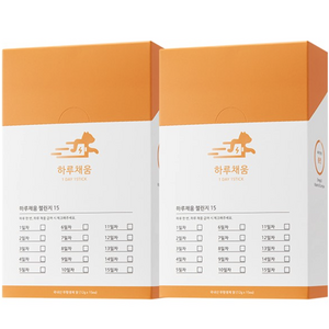 프로젝트21 하루채움 고양이 간식 종합영양제 12g 15p, 2개, 피부/피모, 닭고기맛