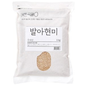 바른곡물 국내산 발아현미, 1kg, 1개