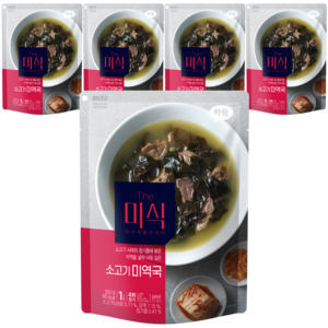 더미식 소고기 미역국, 350g, 5개