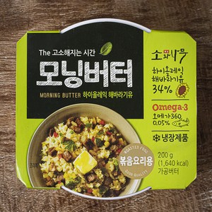 소와나무 모닝버터 하이올레익 해바라기유, 200g, 1개