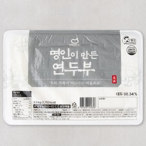 한둘 명인이 만든 연두부, 3.5kg, 1개