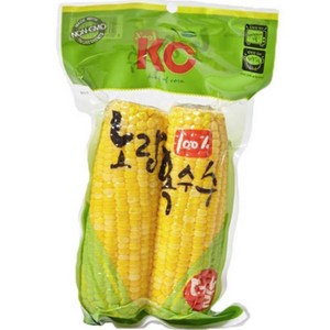 KC 노랑옥수수 2p, 500g, 1개