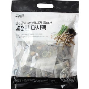 청해명가 여수금빛 훈연멸치가 들어간 훈훈한 다시팩 15p, 225g, 1개