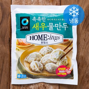 청정원 호밍스 촉촉한 새우 물만두 (냉동), 420g, 1개