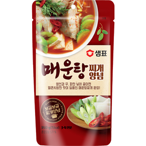 샘표 매운탕 찌개양념, 140g, 1개