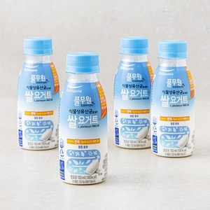 풀무원녹즙 식물성유산균 쌀 요거트, 150ml, 4병